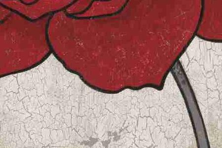 Фрагмент ROSES AND STRIPES 1