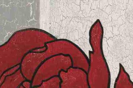 Фрагмент ROSES AND STRIPES 2