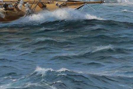 Фрагмент Rounding the Buoy