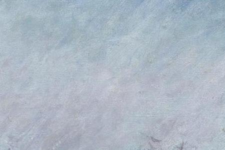 Фрагмент ROUTE DE GIVERNY EN HIVER-