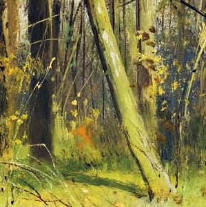 Фрагмент ROWAN TREES IN AUTUMN