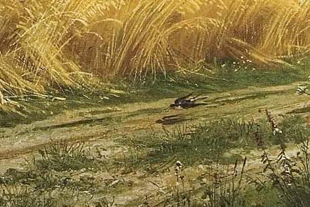 Фрагмент Рожь. 1878.