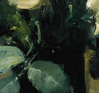 Фрагмент Розы разных сортов в вазе