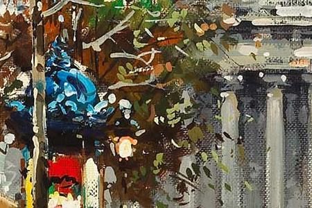 Фрагмент Rue Royale Madeleine