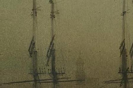 Фрагмент SATURDAY NIGHT, ON THE CLYDE AT GLASGOW