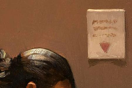 Фрагмент SEATED NUDE (STUDY)