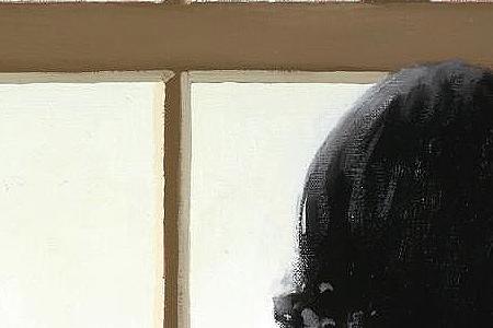 Фрагмент SELF PORTRAIT - HOMAGE TO FONTANA