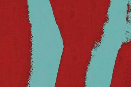 Фрагмент SELF-PORTRAIT красно голубой