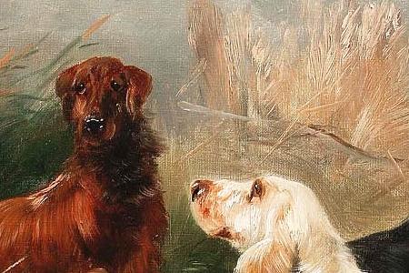 Фрагмент SETTERS PUTTING UP DUCK