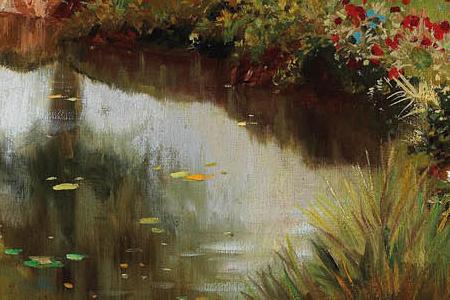 Фрагмент Швейцарский пейзаж