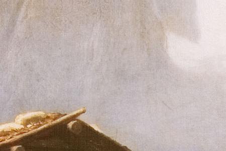 Фрагмент Швейцарский вид.1869.