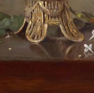 Фрагмент Сирень в вазе