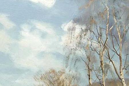 Фрагмент SNOW SCENE IN BRIGHT SUNLIGHT