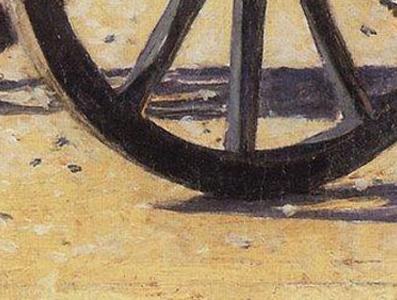 Фрагмент Солдат с пушкой времен войны 1812