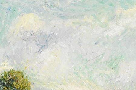 Фрагмент SOLEIL COUCHANT AU VALHERMEIL AUVERS-SUR-OISE