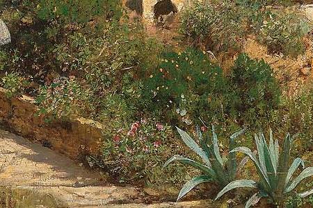 Фрагмент Средеземноморский пейзаж