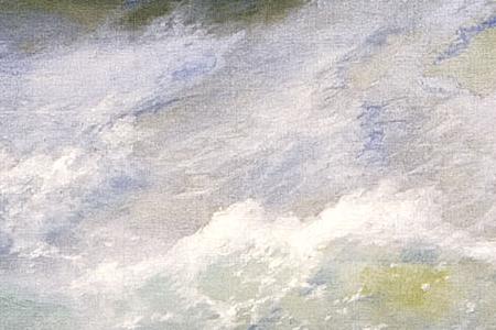 Фрагмент Среди волн. 1898.