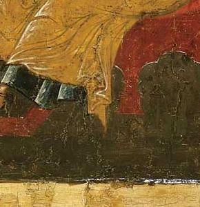 Фрагмент ST MATTHEW CENTRAL RUSSIA SECOND HALF OF 16TH CENTURY