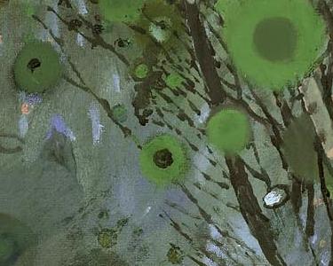 Фрагмент Still Life and Trees