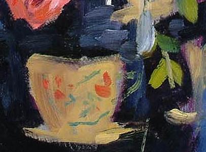 Фрагмент Still life of flowers