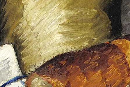 Фрагмент STILL LIFE WITH BREAD, PITCHER AND GLASS