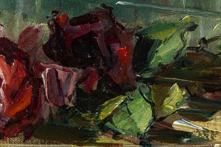 Фрагмент Still Life with Flowers