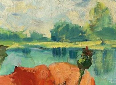 Фрагмент STILL-LIFE-WITH-FLOWERS