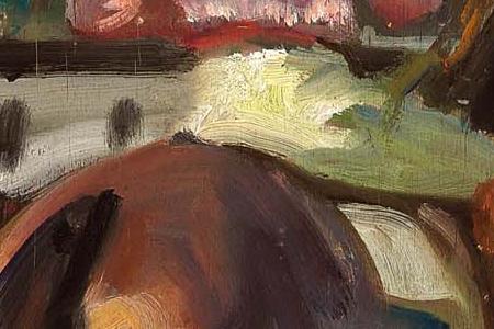 Фрагмент Study for Hurst Park Winter Meeting