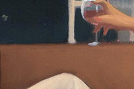 Фрагмент STUDY FOR MODEL RECLINING