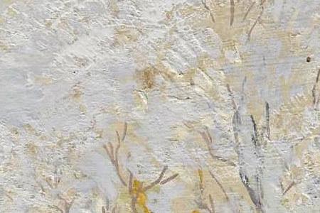 Фрагмент SUNNY WINTER LANDSCAPE WITH TROIKA