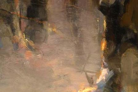 Фрагмент SUNSET-THROUGH-THE-TREES