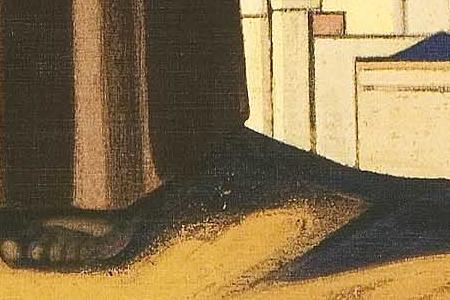 Фрагмент Святой Франциск.1932