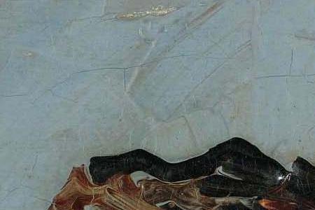 Фрагмент T TE DE FEMME DE PROFIL