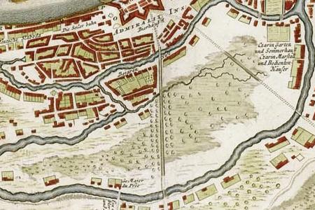 Фрагмент TABULA RUSSIAE M DC XIIII AMSTERDAM