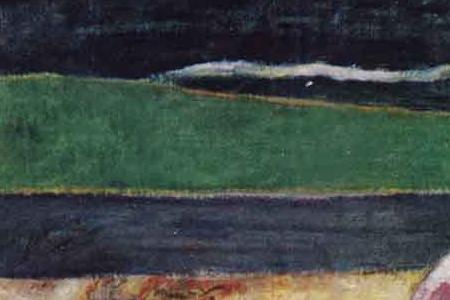 Фрагмент Таитянки сцена на берегу