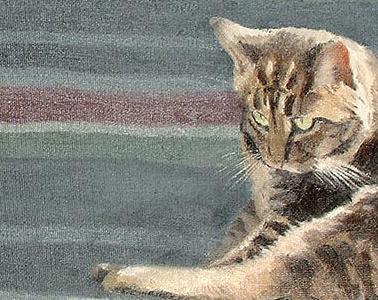 Фрагмент Taking over the bed