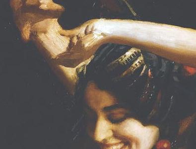 Фрагмент Танцовщица фламенко