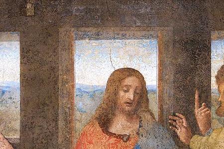 Фрагмент Тайная вечеря