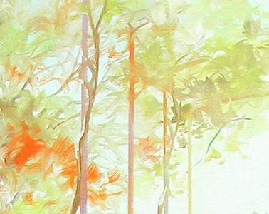 Фрагмент Tea in the garden