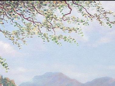 Фрагмент Terrace in Bellagio