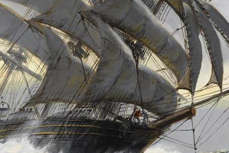 Фрагмент THE AMERICAN CLIPPER PRIDE OF THE OCEAN