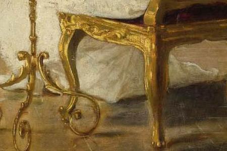 Фрагмент THE BILLIARDS PLAYERS