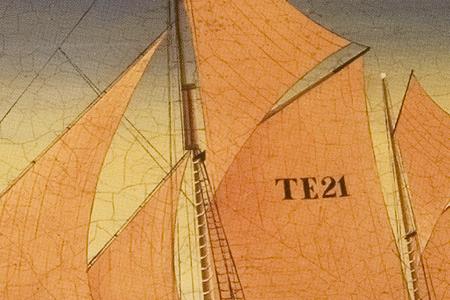 Фрагмент The Brixham Trawler.