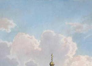 Фрагмент The Church of the Annunciation of the horse guards regiment in St. Petersburg in the 19th century