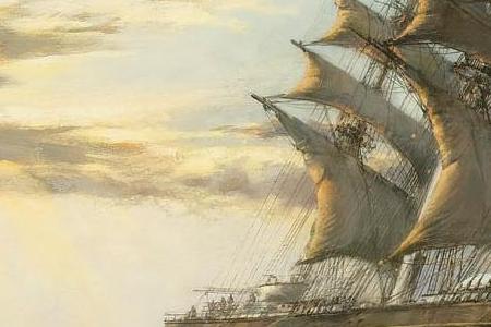 Фрагмент THE CLIPPER SHIP CUTTY SARK