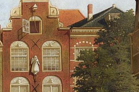 Фрагмент THE DAILY MARKET ON THE GROENMARKT WITH THE ST JACOBSKERK IN THE BACK