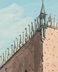 Фрагмент The Doge s Palace and Basilica San Marco Venice