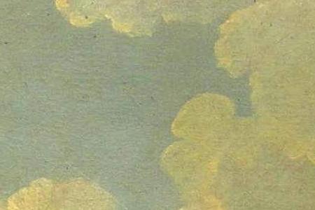 Фрагмент The Evening Gun, A British Man of War and other Shipping in a Calm