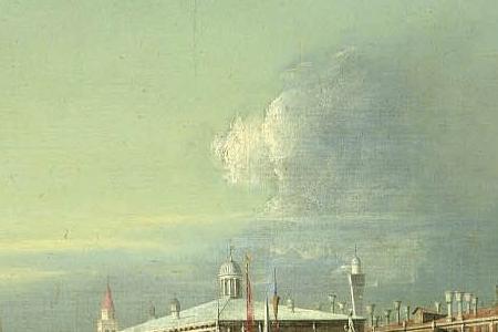 Фрагмент The Feast day of the Ascension Venice The Bacino di San Marco looking west with the Zecca