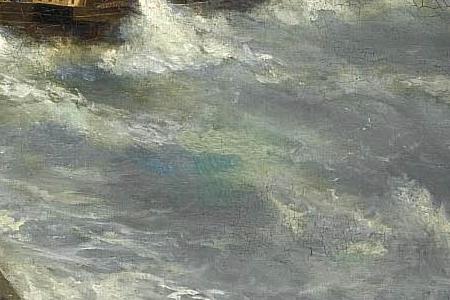 Фрагмент THE FINAL MOMENTS OF THE IMPERIAL YACHT LIVADIA